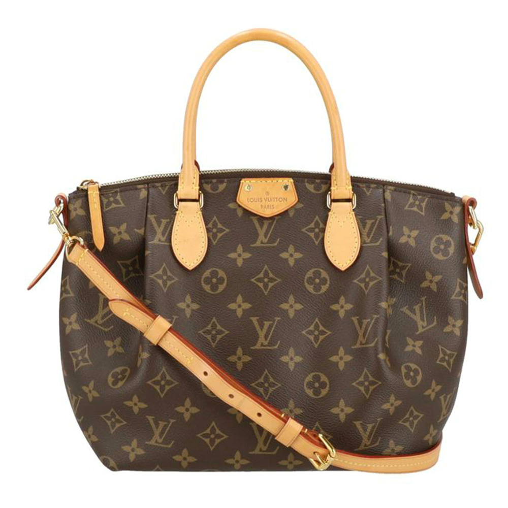 Louis Vuitton Turenne Monogram Canvas Leather Brown